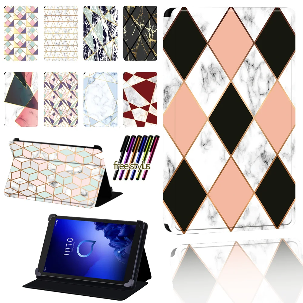 Shape Pattern Tablet Case for Alcatel 1T 7 10 / 3T 8 10 / A3 10 Leather Foldable Scratch Resistant Protective Case Cover+pen
Shape Pattern Tablet Case for Alcatel 1T 7 10 / 3T 8 10 / A3 10 Leather Foldable Scratch Resistant Protective Case Cover+pen
