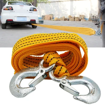 YSY Heavy Duty Car Tow Cable Towing Pull Rope Strap Hooks 3 Ton 3M For Car Emergency Van Road Recovery 1pcs 
YSY Heavy Duty Car Tow Cable Towing Pull Rope Strap Hooks 3 Ton 3M For Car Emergency Van Road Recovery 1pcs