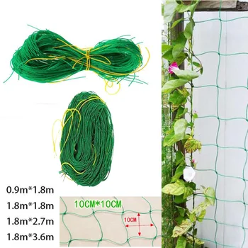 10x10cm Garden Green Nylon Trellis Netting Mesh Support Climbing Bean Plant Nets Grow Fence Climbing Net Thickened Line
10x10cm Garden Green Nylon Trellis Netting Mesh Support Climbing Bean Plant Nets Grow Fence Climbing Net Thickened Line