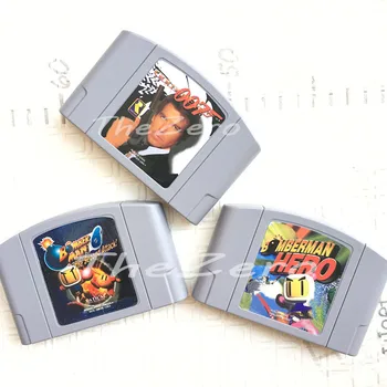 GoldenEye 007 Bomberman Series English Language Video Game for 64 Bit Console NTSC Version
GoldenEye 007 Bomberman Series English Language Video Game for 64 Bit Console NTSC Version