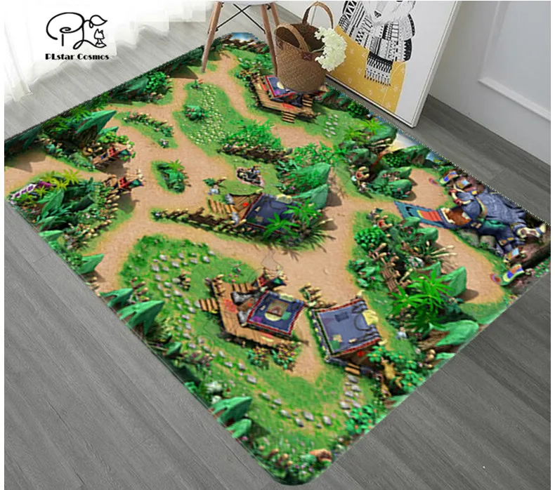 Game map Anti-Skid Area Floor Mat 3D Rug Non-slip Mat Dining Room Living Room Soft Child Bedroom Mat Carpet 04
Game map Anti-Skid Area Floor Mat 3D Rug Non-slip Mat Dining Room Living Room Soft Child Bedroom Mat Carpet 04