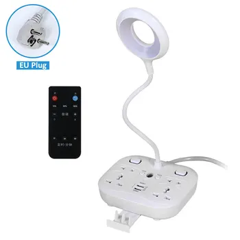Table Lamp With Socket Led For Bedroom Flexible Living Room Phone Holder Multi-function Bedside Timing Dimmable Remote Control
Table Lamp With Socket Led For Bedroom Flexible Living Room Phone Holder Multi-function Bedside Timing Dimmable Remote Control