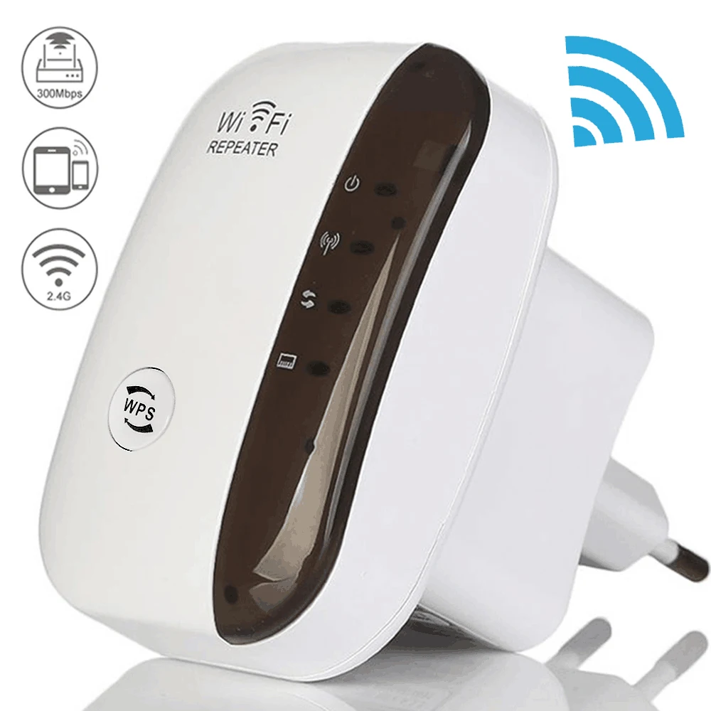 2.4G Wireless Wifi Repeater Wifi Signal Amplification Range Extension Router Wi-Fi Signal Booster 300Mbps WiFi Booster
2.4G Wireless Wifi Repeater Wifi Signal Amplification Range Extension Router Wi-Fi Signal Booster 300Mbps WiFi Booster