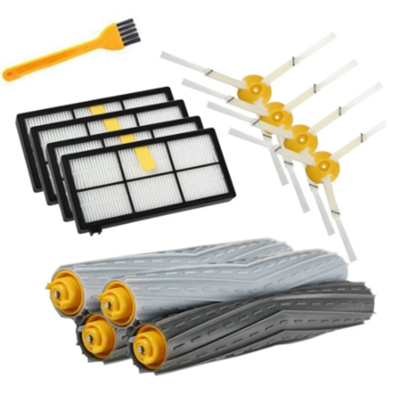 14PCS HEPA Filters Brushes Replacement Parts Kit for IRobot Roomba 980 990 900 896 886 870 865 866 800 Accessories Kit
14PCS HEPA Filters Brushes Replacement Parts Kit for IRobot Roomba 980 990 900 896 886 870 865 866 800 Accessories Kit