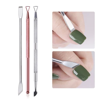 1Pc Head UV Gel Polish Remover Stick Rod Stainless Steel Nail Cuticle varnish Pusher Nail Art Cleaner Care Tool
1Pc Head UV Gel Polish Remover Stick Rod Stainless Steel Nail Cuticle varnish Pusher Nail Art Cleaner Care Tool