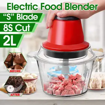 2L Automatic Electric Meat Grinder Multifunction Electric Blender Food Chopper Household Food Processor Meat Slicer Cutter 220V
2L Automatic Electric Meat Grinder Multifunction Electric Blender Food Chopper Household Food Processor Meat Slicer Cutter 220V