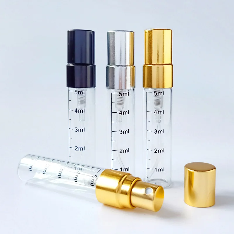 5ml Spray Glass Bottles With Scale Empty Perfume Bottles Atomizer Spray Bottles Portable Travel Cosmetic Container
5ml Spray Glass Bottles With Scale Empty Perfume Bottles Atomizer Spray Bottles Portable Travel Cosmetic Container