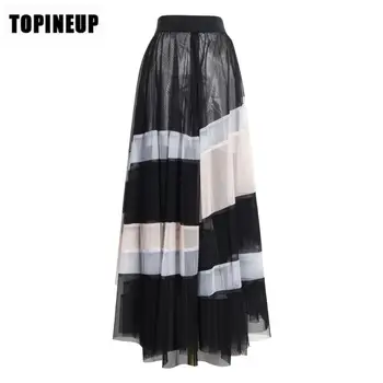 Korean Style Popular Irregular Mesh Contrasting Color Skirt temperament All-match Leisure Elegant Dresses For Girls Ladies
Korean Style Popular Irregular Mesh Contrasting Color Skirt temperament All-match Leisure Elegant Dresses For Girls Ladies