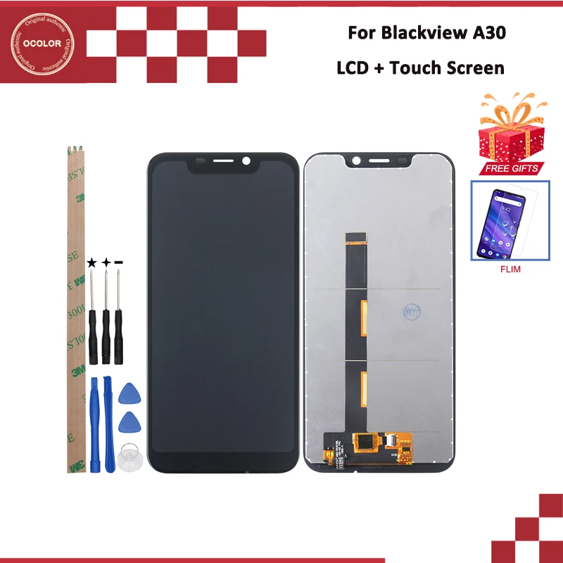ocolor For Blackview A30 LCD Display and Touch Screen Digitizer Assembly For Blackview A30 Screen +Film +Tools+ Adhesive
ocolor For Blackview A30 LCD Display and Touch Screen Digitizer Assembly For Blackview A30 Screen +Film +Tools+ Adhesive