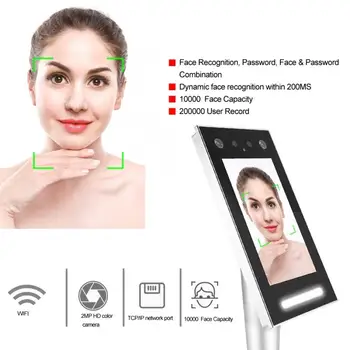 7in TFT 1080P/720P Dual HD Camera Smart Face Recognition Door Access Control 110-240V electric conversion kit
7in TFT 1080P/720P Dual HD Camera Smart Face Recognition Door Access Control 110-240V electric conversion kit