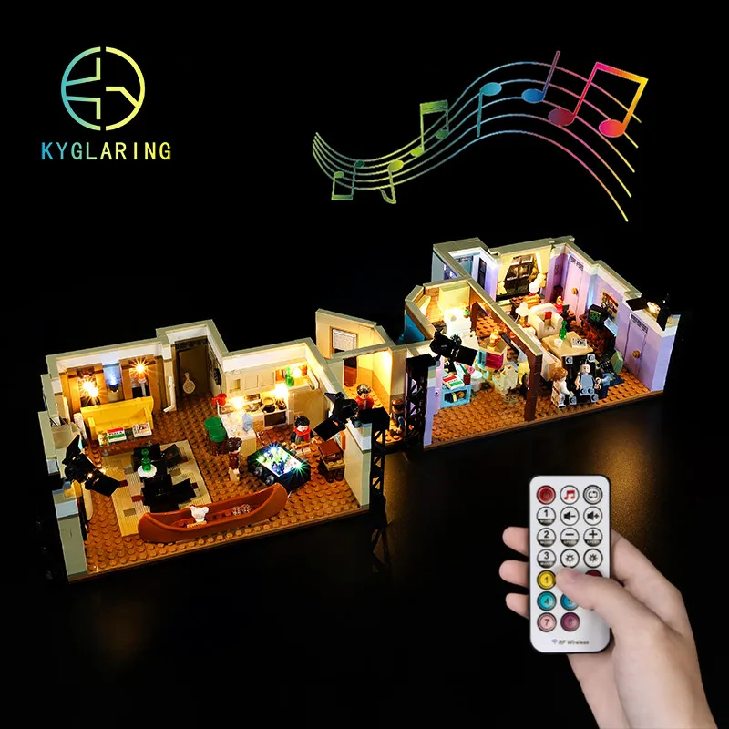 Kyglaring Led Lighting Set DIY Toys for 10292 The Friends Apartments Blocks Building
Kyglaring Led Lighting Set DIY Toys for 10292 The Friends Apartments Blocks Building
