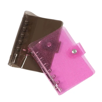 A5/A6/A7 PVC Rainbow Loose Leaf Binder Black Pink Notebook Diary Cover Notepad Planner Clip Office Supplies
A5/A6/A7 PVC Rainbow Loose Leaf Binder Black Pink Notebook Diary Cover Notepad Planner Clip Office Supplies
