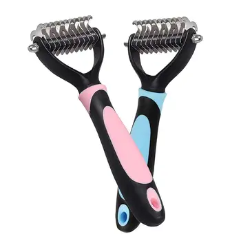 Professional Pet Undercoat Rake Dematting Comb Grooming Stripping Tool for Dog Cat Puppy OCT998
Professional Pet Undercoat Rake Dematting Comb Grooming Stripping Tool for Dog Cat Puppy OCT998
