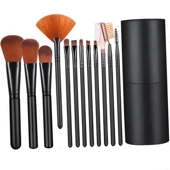 12Pcs Makeup Brushes Bucket Foundation Makeup Brush Set For Eye Shadow Loose Powder Plastic Bucket Beauty Makeup Tools
12Pcs Makeup Brushes Bucket Foundation Makeup Brush Set For Eye Shadow Loose Powder Plastic Bucket Beauty Makeup Tools
