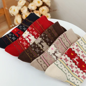 women's socks lady christmas gift fashion winter cute wool socks ladies crazy sock female thermal warm animal socks 2019 
women's socks lady christmas gift fashion winter cute wool socks ladies crazy sock female thermal warm animal socks 2019