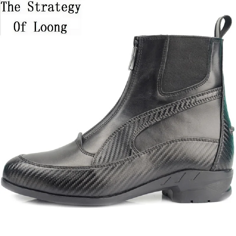 2019 New Simple Fashion Full Genuine Leather Men Equestrian Boots Breathable Inside Carbon Fiber Zipper Sewing Male Boots 190817
2019 New Simple Fashion Full Genuine Leather Men Equestrian Boots Breathable Inside Carbon Fiber Zipper Sewing Male Boots 190817