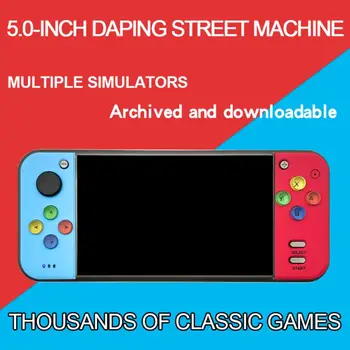 Mini 5\" Retro Game Console 360° Joystick Handheld Game Machine Host TV Output G6DD
Mini 5\" Retro Game Console 360° Joystick Handheld Game Machine Host TV Output G6DD