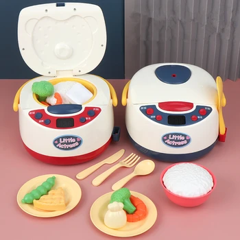 Simulation Light Music Spray Rice Cookers Toys Kids Role Playing Montessori Educaitonal Toy Children Birthday Gifts 
Simulation Light Music Spray Rice Cookers Toys Kids Role Playing Montessori Educaitonal Toy Children Birthday Gifts