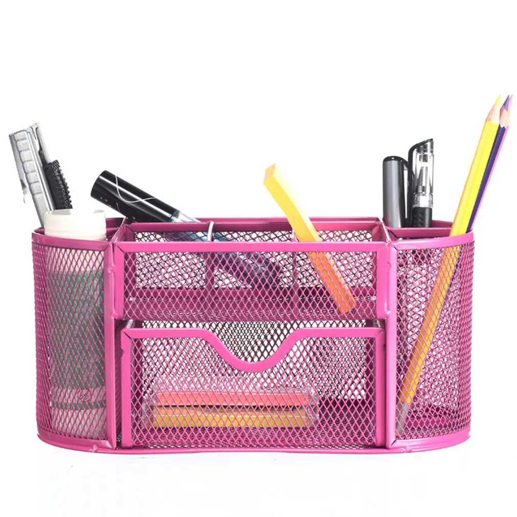Metal Pen Holder Pen Student Multi-Function Stationery Creative Table Iron Mesh Nine Grid Combination Storage Box
Metal Pen Holder Pen Student Multi-Function Stationery Creative Table Iron Mesh Nine Grid Combination Storage Box