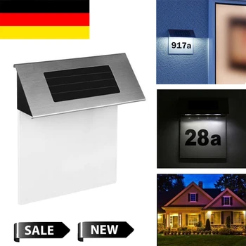 LED Solar Doorplate Wall Light Number Lights Home Door Lamp Stainless Steel House Waterproof Outdoor Garden Yard Decoration led
LED Solar Doorplate Wall Light Number Lights Home Door Lamp Stainless Steel House Waterproof Outdoor Garden Yard Decoration led