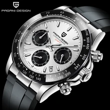 Pagani Design Chronograph Watch Men 100m Waterproof Rubber Sports Mens Watches Ceramic Sapphire Japan VK63 Quartz Wristwatches
Pagani Design Chronograph Watch Men 100m Waterproof Rubber Sports Mens Watches Ceramic Sapphire Japan VK63 Quartz Wristwatches