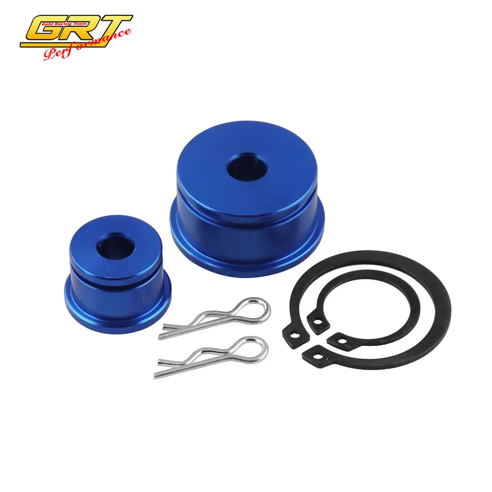 2pcs Manual Transmission Short Shifter Base Bushings Blue And Cable Bushings Faster Shifts for Honda Civic 2002-2005 Si
2pcs Manual Transmission Short Shifter Base Bushings Blue And Cable Bushings Faster Shifts for Honda Civic 2002-2005 Si