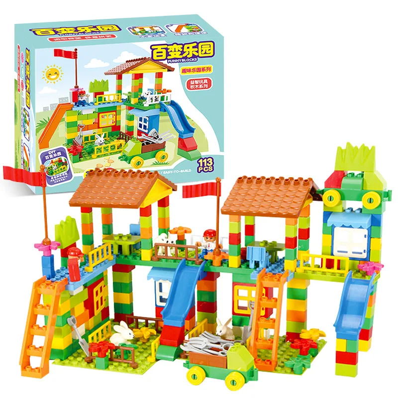 City House Roof Big Particle Building Blocks Assemble Castle Educational Toy Children Construction Bricks Big Size Slide Block
City House Roof Big Particle Building Blocks Assemble Castle Educational Toy Children Construction Bricks Big Size Slide Block