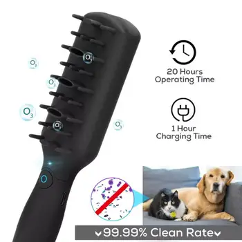 Pet Comb Grooming For Dog Cat Recharge Comb O₃ Sterilization Deodorization Insect Repellent Massaging Cleaning Pets Supplies
Pet Comb Grooming For Dog Cat Recharge Comb O₃ Sterilization Deodorization Insect Repellent Massaging Cleaning Pets Supplies
