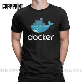 Men Docker Logo T Shirt Linux Javascript Computer Cotton Clothes Funny Short Sleeve Round Neck Tees Graphic T-Shirts
Men Docker Logo T Shirt Linux Javascript Computer Cotton Clothes Funny Short Sleeve Round Neck Tees Graphic T-Shirts
