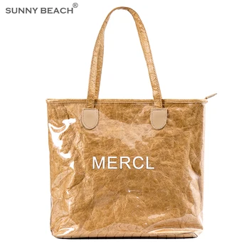 SUNNY BEACH Fashion PVC big capacity handBag fashion Waterproof Beach Bag smmer Holiday Casual Tote bag
SUNNY BEACH Fashion PVC big capacity handBag fashion Waterproof Beach Bag smmer Holiday Casual Tote bag