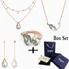 SWA 2020 high quality fashionable new Cattitude necklace set, bright and shiny jewelry is a birthday gift for good friends
SWA 2020 high quality fashionable new Cattitude necklace set, bright and shiny jewelry is a birthday gift for good friends