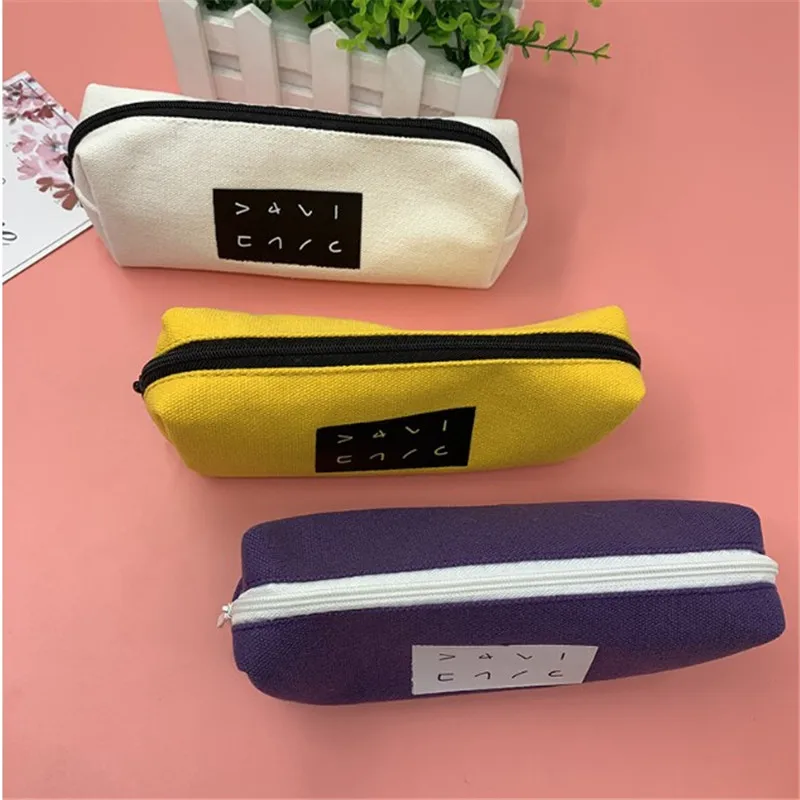 Big Zipper Creative Men's Zipper Canvas Pen Bag Large Capacity Bag Storage bag pen Pouch School Supplies Stationery Estuches
Big Zipper Creative Men's Zipper Canvas Pen Bag Large Capacity Bag Storage bag pen Pouch School Supplies Stationery Estuches
