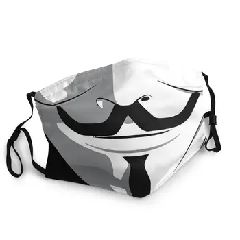 V For Vendetta Adult Reusable Mouth Face Mask Pattern Anonymous Hero Guy Fawkes Smiling Anti Haze Protection Cover Mouth Muffle
V For Vendetta Adult Reusable Mouth Face Mask Pattern Anonymous Hero Guy Fawkes Smiling Anti Haze Protection Cover Mouth Muffle