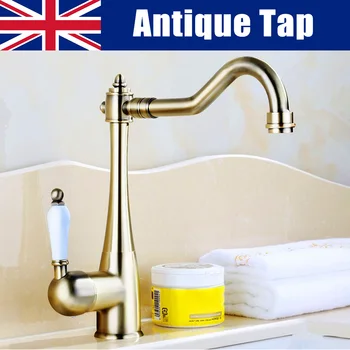 Xueqin Antique Copper Bathroom Basin Faucet Deck Mounted Single Handle Classic Mixer Tap Bathroom Sink Faucet Hot and Cold Water
Xueqin Antique Copper Bathroom Basin Faucet Deck Mounted Single Handle Classic Mixer Tap Bathroom Sink Faucet Hot and Cold Water