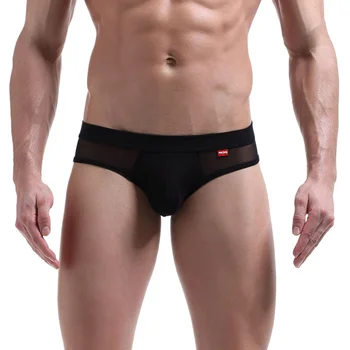 Men Bulge Pouch Briefs Elastic Solid Patchwrok Underwear Man Briefs Shorts Seamless Sexy Male Transparent Underpants
Men Bulge Pouch Briefs Elastic Solid Patchwrok Underwear Man Briefs Shorts Seamless Sexy Male Transparent Underpants