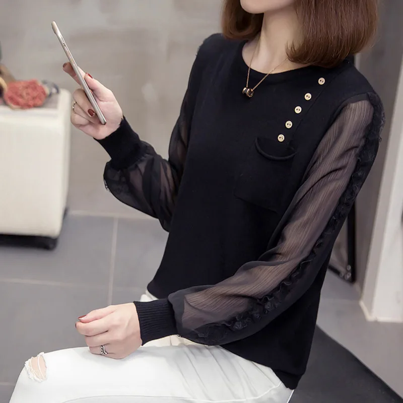 Plus Size Mesh Patchwork Knitted Sweaters Women 2020 Autumn Trendy Loose Lace Trim Pullovers Jumpers Oversized Female Knitwear
Plus Size Mesh Patchwork Knitted Sweaters Women 2020 Autumn Trendy Loose Lace Trim Pullovers Jumpers Oversized Female Knitwear