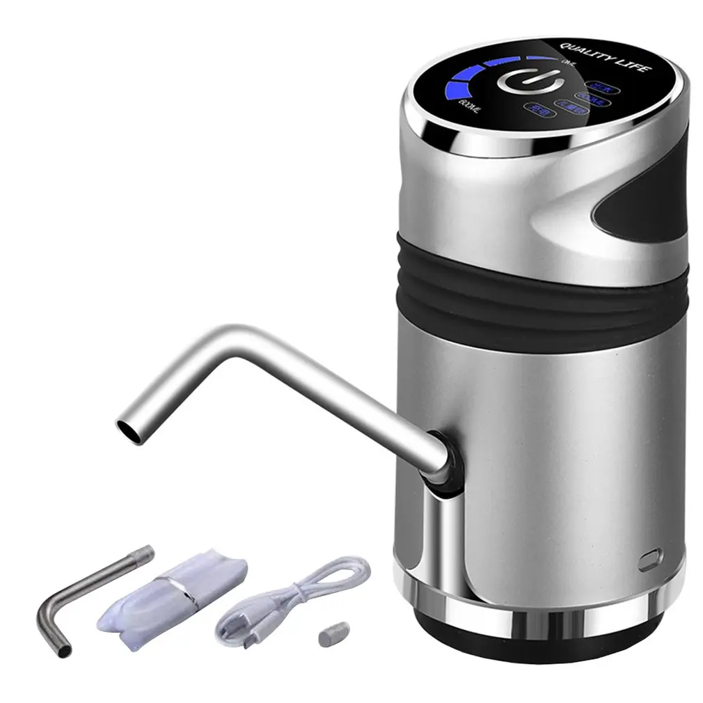 Barreled Water Dispenser Pump Electric Water Dispenser Ultra-Quiet Low Noise 1200Mah Food Grade Silicone Tube Drink Water
Barreled Water Dispenser Pump Electric Water Dispenser Ultra-Quiet Low Noise 1200Mah Food Grade Silicone Tube Drink Water