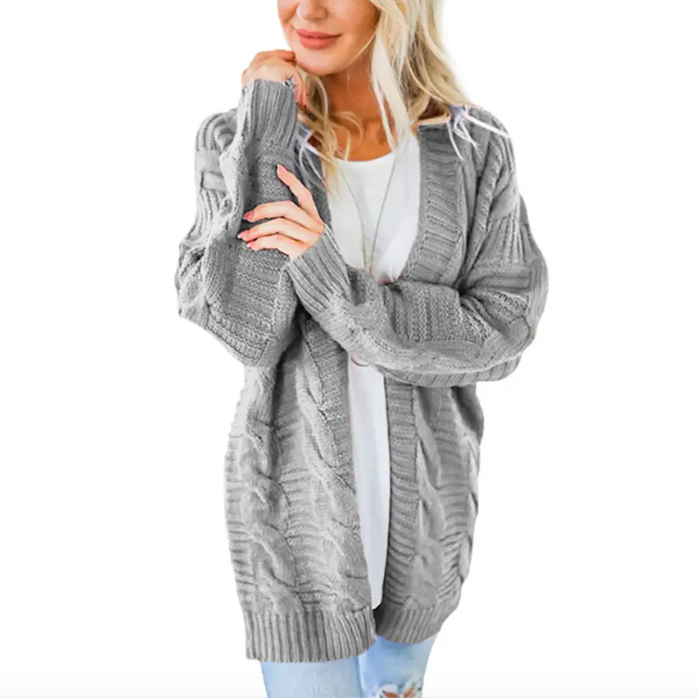 LASPERAL New Long Cardigan Women Long Sleeved Knit Jumper Cardigans Autumn Winter Women Solid Color Sweaters 2019 Mujer Invierno
LASPERAL New Long Cardigan Women Long Sleeved Knit Jumper Cardigans Autumn Winter Women Solid Color Sweaters 2019 Mujer Invierno