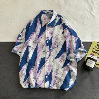 OSCN7 Casual Streetwear Beach Printed Short Sleeve Shirt Men 2020 Hawaii Oversize Fashion Harujuku Women Shirts C108
OSCN7 Casual Streetwear Beach Printed Short Sleeve Shirt Men 2020 Hawaii Oversize Fashion Harujuku Women Shirts C108