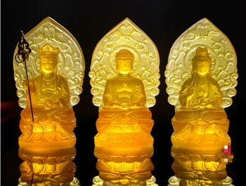 China Tibetan Buddhism Resin Ksitigarbha Boddhisattva Kwan-yin Buddha statue Set
China Tibetan Buddhism Resin Ksitigarbha Boddhisattva Kwan-yin Buddha statue Set
