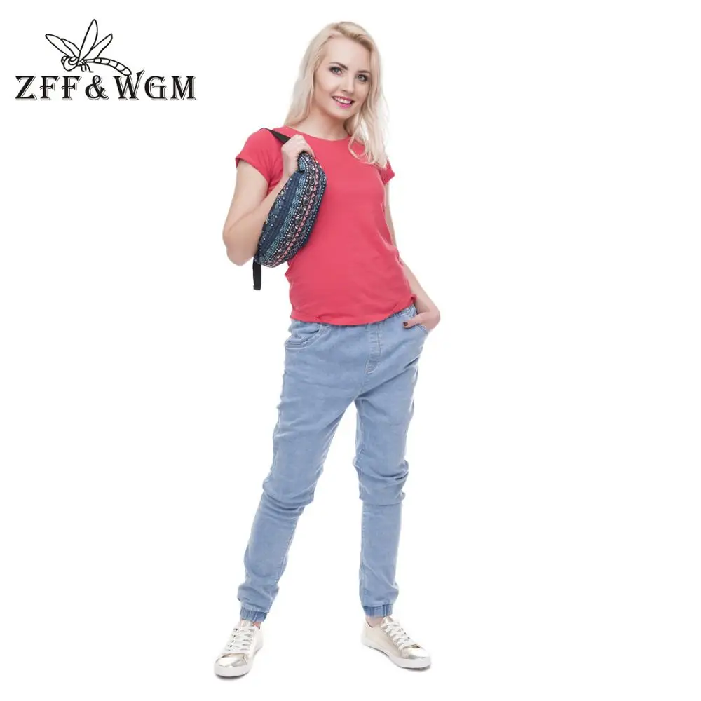 

ZFF&WGm 3D Print Belly Bag India Classic Belt Bags For Women 2020 Zipper Fanny Packs For Women Fashionable Designer