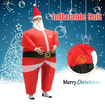 Adult Inflatable Santa Claus Blow Up Costume Fancy Party Dress Suit Outfit Red Suit Santa For Christmas
Adult Inflatable Santa Claus Blow Up Costume Fancy Party Dress Suit Outfit Red Suit Santa For Christmas