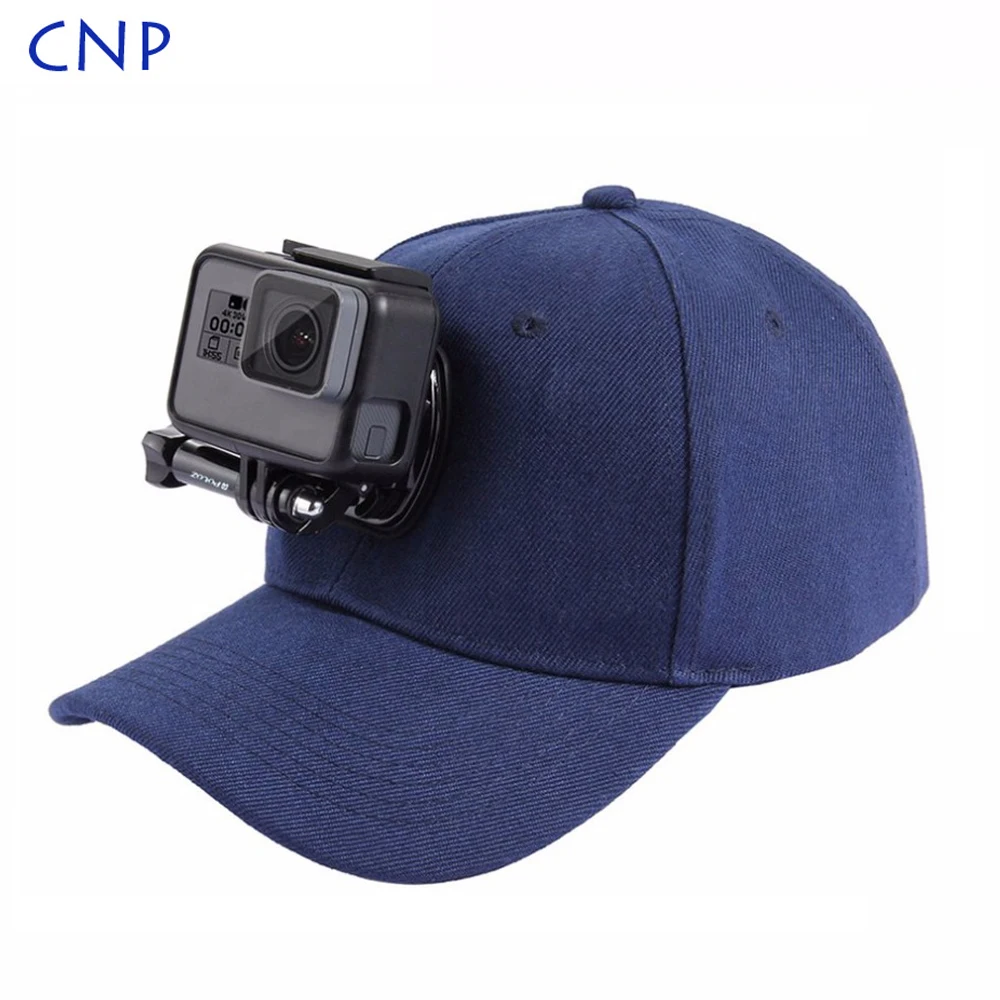 CNP Adjustable Men's Baseball Cap For GoPro Action Cameras Holder Hat Cap With J-Hook Buckle Mount Screw For GoPro HERO 5 4 3+ 3
CNP Adjustable Men's Baseball Cap For GoPro Action Cameras Holder Hat Cap With J-Hook Buckle Mount Screw For GoPro HERO 5 4 3+ 3
