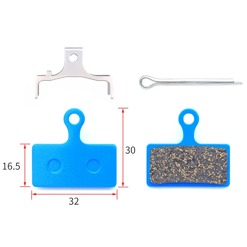 1 Pairs Semi-metal Bicycle Disc Brake Pads MTB Mountain Cycling Bike Brake Pads Bike Accessories For SHIMANO B01S SRAM M446 355 1 Pairs Semi-metal Bicycle Disc Brake Pads MTB Mountain Cycling Bike Brake Pads Bike Accessories For SHIMANO B01S SRAM M446 355