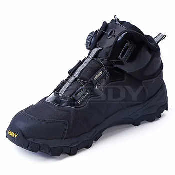 

Brand Tactical Military Combat Boots Outdoor Quick Reaction BOA Breathable Men Shoes Army Ankle Boots Safety Climbing Shoes