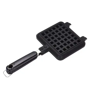 New Waffle Maker Non-stick Checkered Waffle Mould Bakeware Tray With Handle for Stovetop
New Waffle Maker Non-stick Checkered Waffle Mould Bakeware Tray With Handle for Stovetop