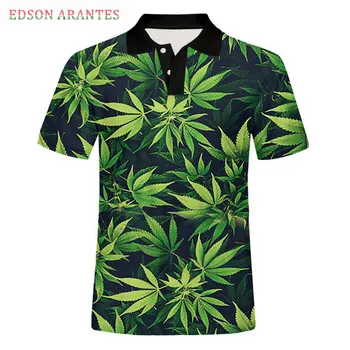 Novelty Green Weed leaves 3D Print Polo Shirts Men Fashion Street Short Sleeve Polo Shirt Male Casual Loose Tops Tees Custom 6XL
Novelty Green Weed leaves 3D Print Polo Shirts Men Fashion Street Short Sleeve Polo Shirt Male Casual Loose Tops Tees Custom 6XL