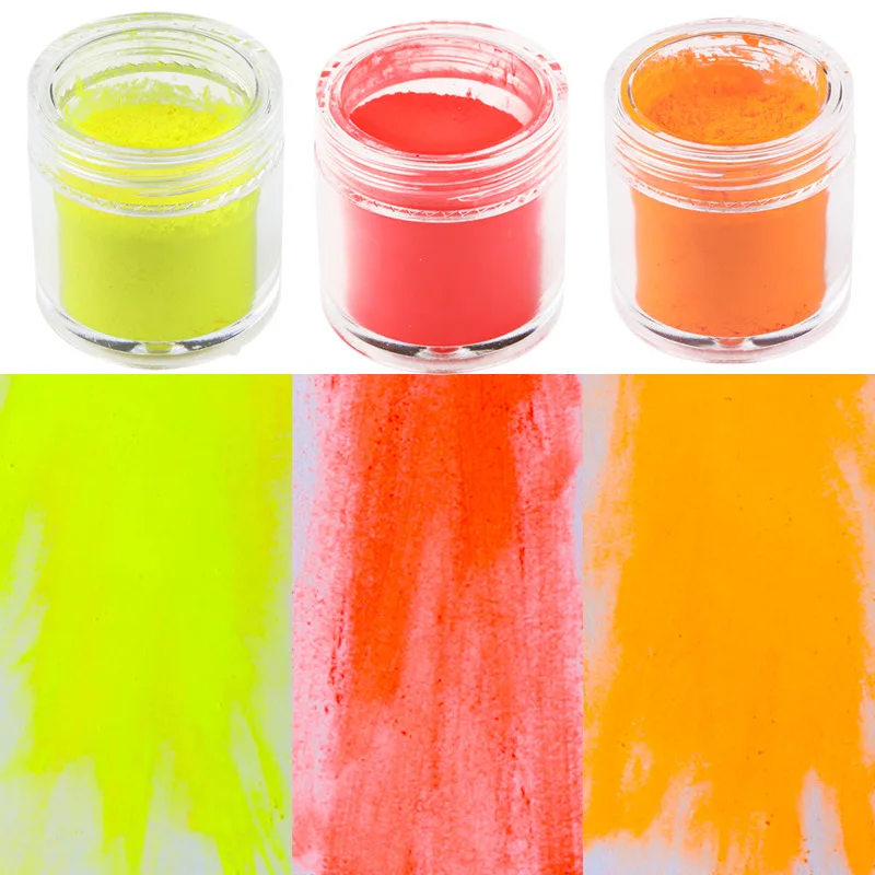 10ML Super Bright Nail Polish Fluorescent Powder No Light At Night color nail acrylic powder Nail Art Decoration Accessories
10ML Super Bright Nail Polish Fluorescent Powder No Light At Night color nail acrylic powder Nail Art Decoration Accessories