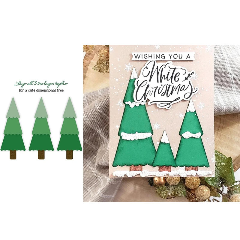 Cute Dimensional Tree 3 Layers Together Metal Cutting Dies Scrapbooking Album Paper DIY Cards Crafts Embossing Dies New 2019
Cute Dimensional Tree 3 Layers Together Metal Cutting Dies Scrapbooking Album Paper DIY Cards Crafts Embossing Dies New 2019