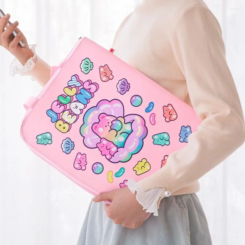 Cute Laptop Bag 11 12 12.9 13.3inch Mac Case Kawaii Korea Women Zipper Bags Travel Business Portable Document Bag Girls Handbag
Cute Laptop Bag 11 12 12.9 13.3inch Mac Case Kawaii Korea Women Zipper Bags Travel Business Portable Document Bag Girls Handbag
